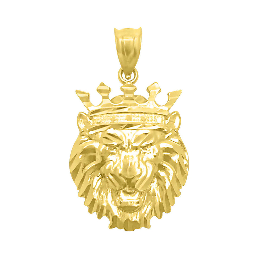 Lion with crown pendant Clearance
