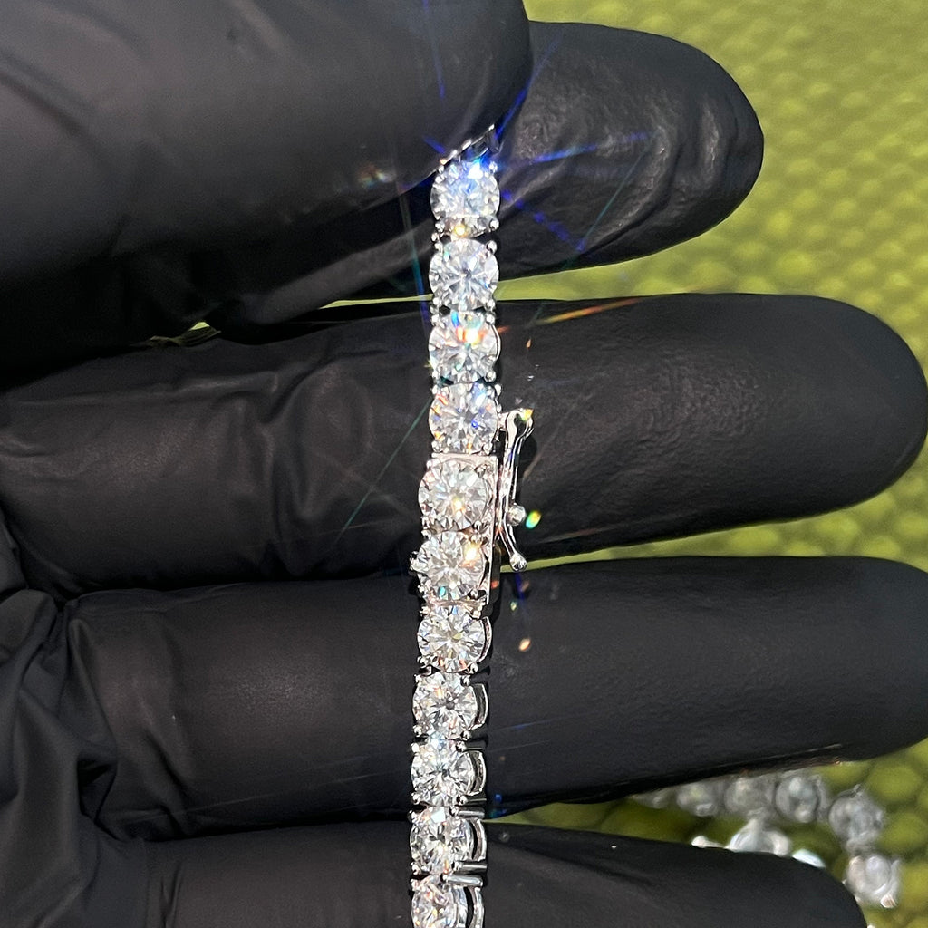 5MM D Color VVS Moissanite Tennis Chain