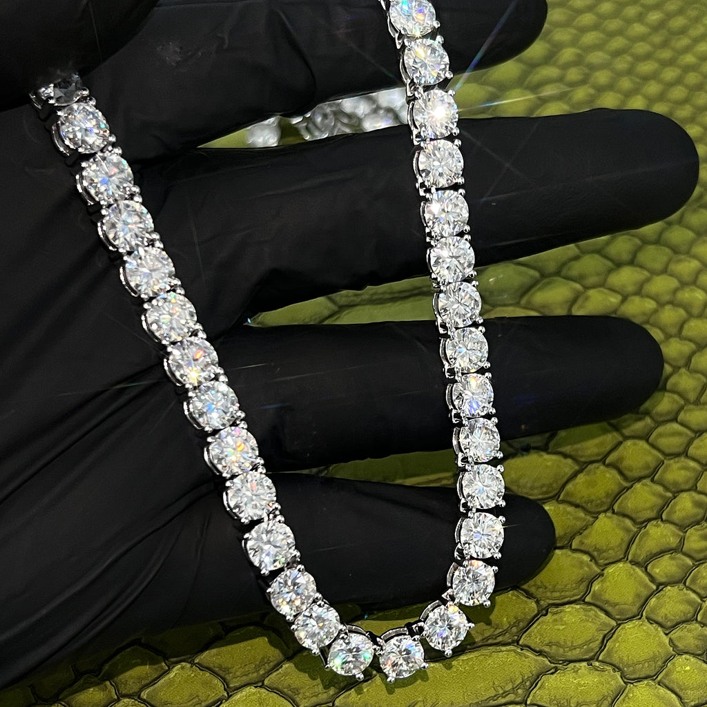 6.5MM Premium VVS Moissanite Tennis Chain
