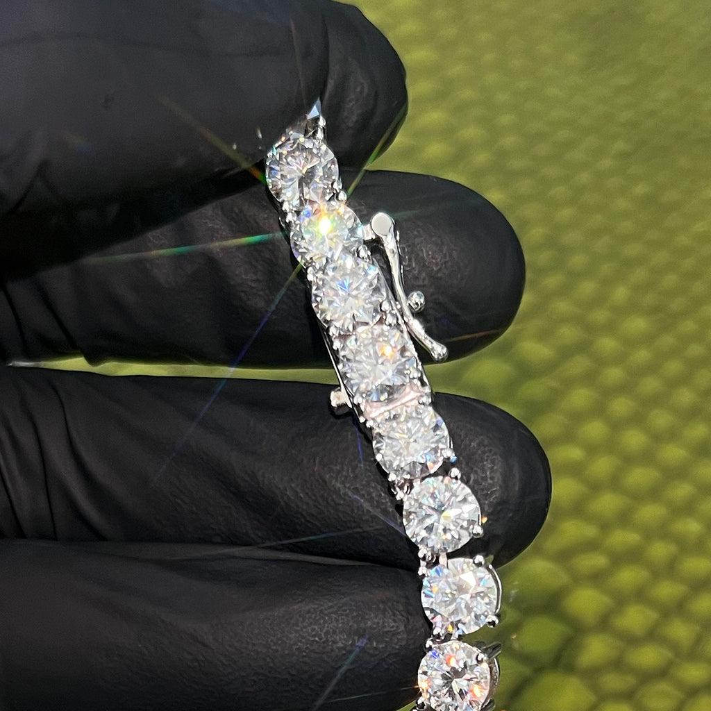 6.5MM Premium VVS Moissanite Tennis Chain