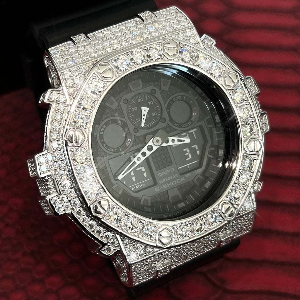 12.25 Carat Moissanite Big Body G Shock - JewelryFresh