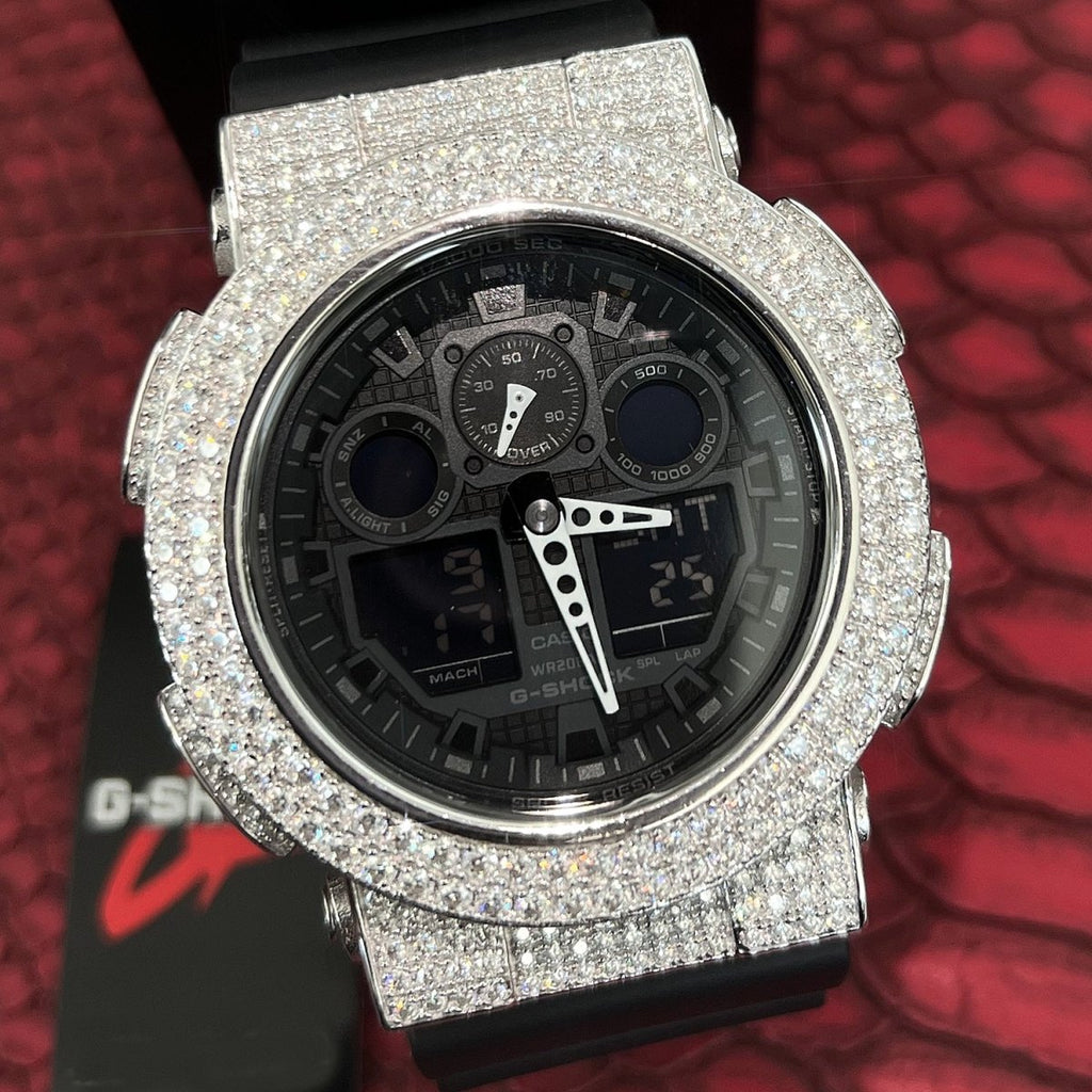 8 Carat Moissanite Bust Down G Shock GA - 100 - JewelryFresh