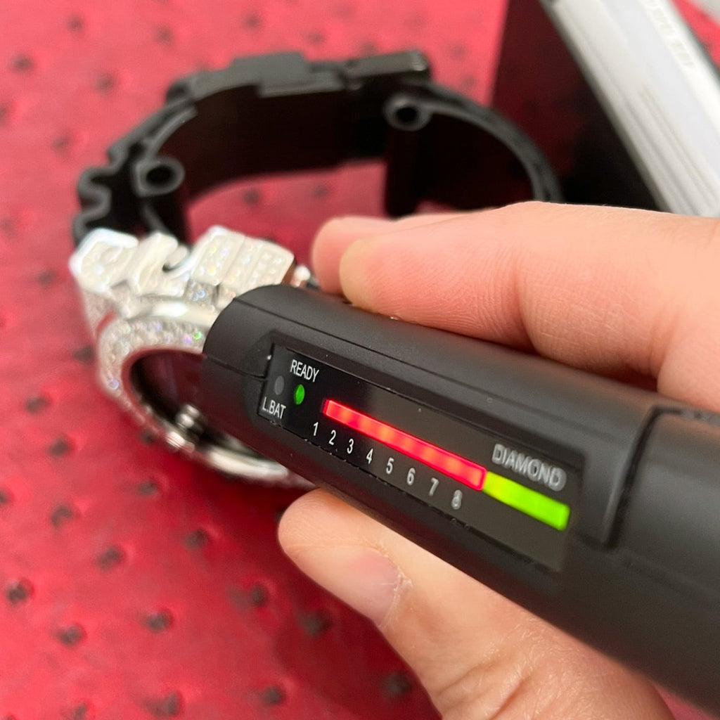 8.30 Carat VVS1 Moissanite G Shock Watch - JewelryFresh