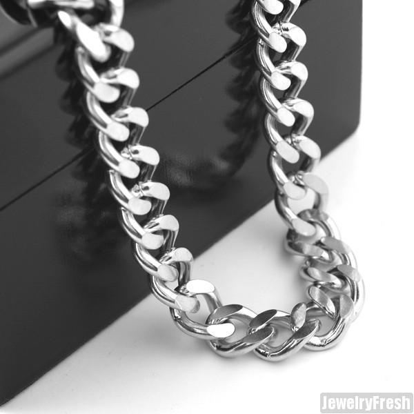 12mm Stainless Steel Large Cuban Chain