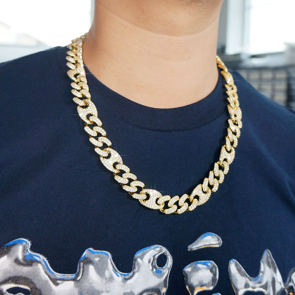 Deluxe Iced Out Diamond Cuban Chain