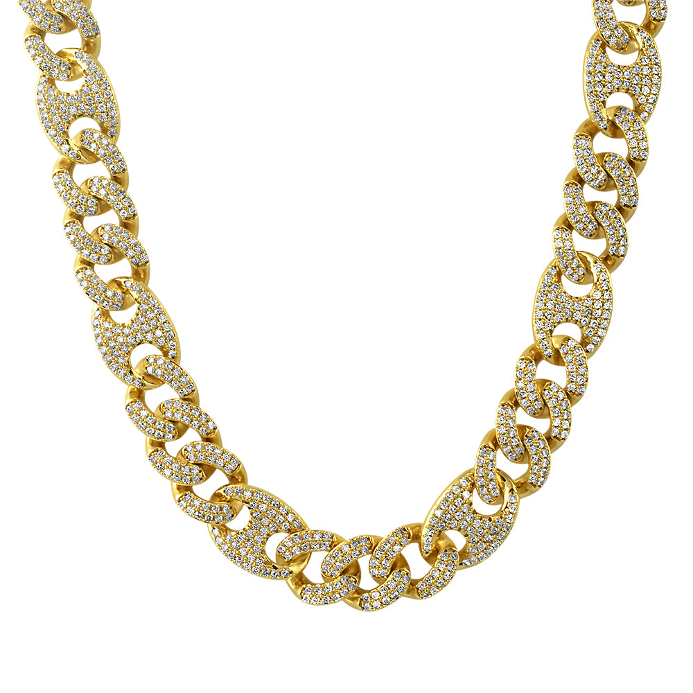 Deluxe Iced Out Diamond Cuban Chain