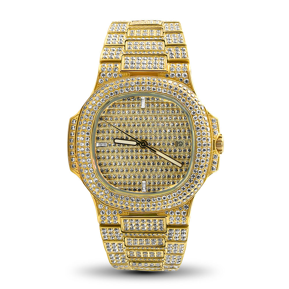 Royalty Iced Out Nautical Watch