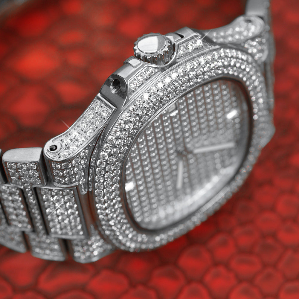 Iced out nautical watch 2025