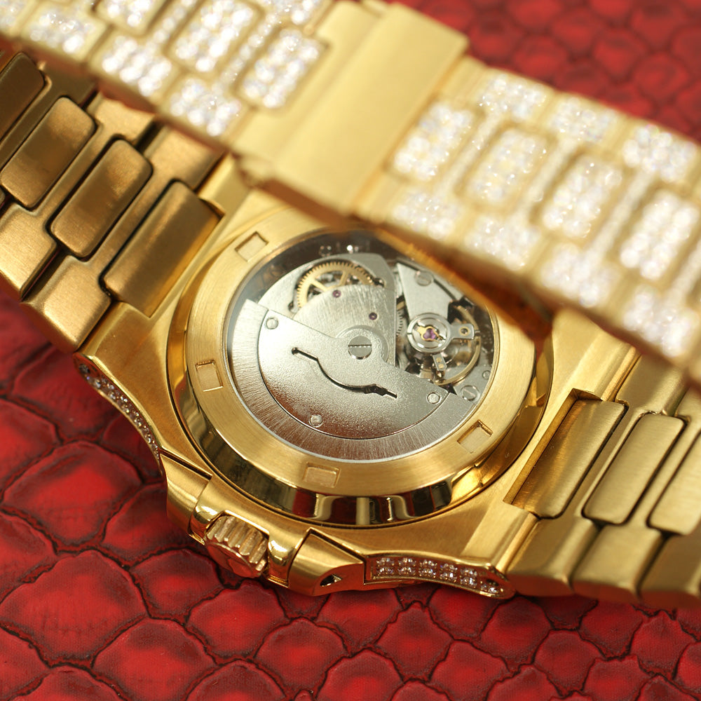 Royalty Iced Out Nautical Watch