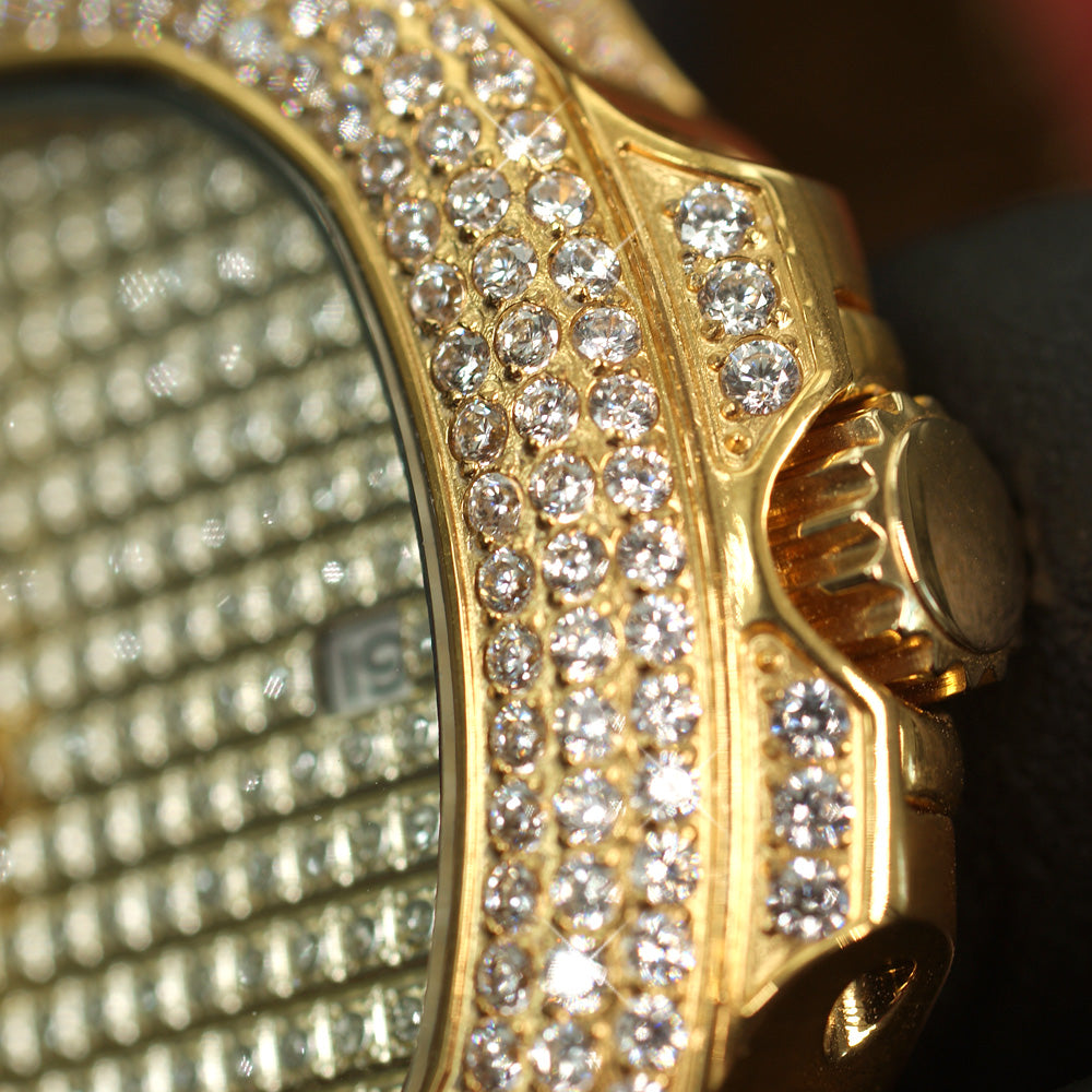 Royalty Iced Out Nautical Watch