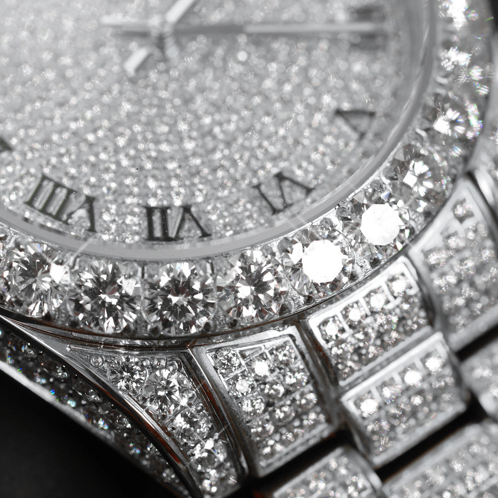Full Bust Down Iced Out Legacy Watch