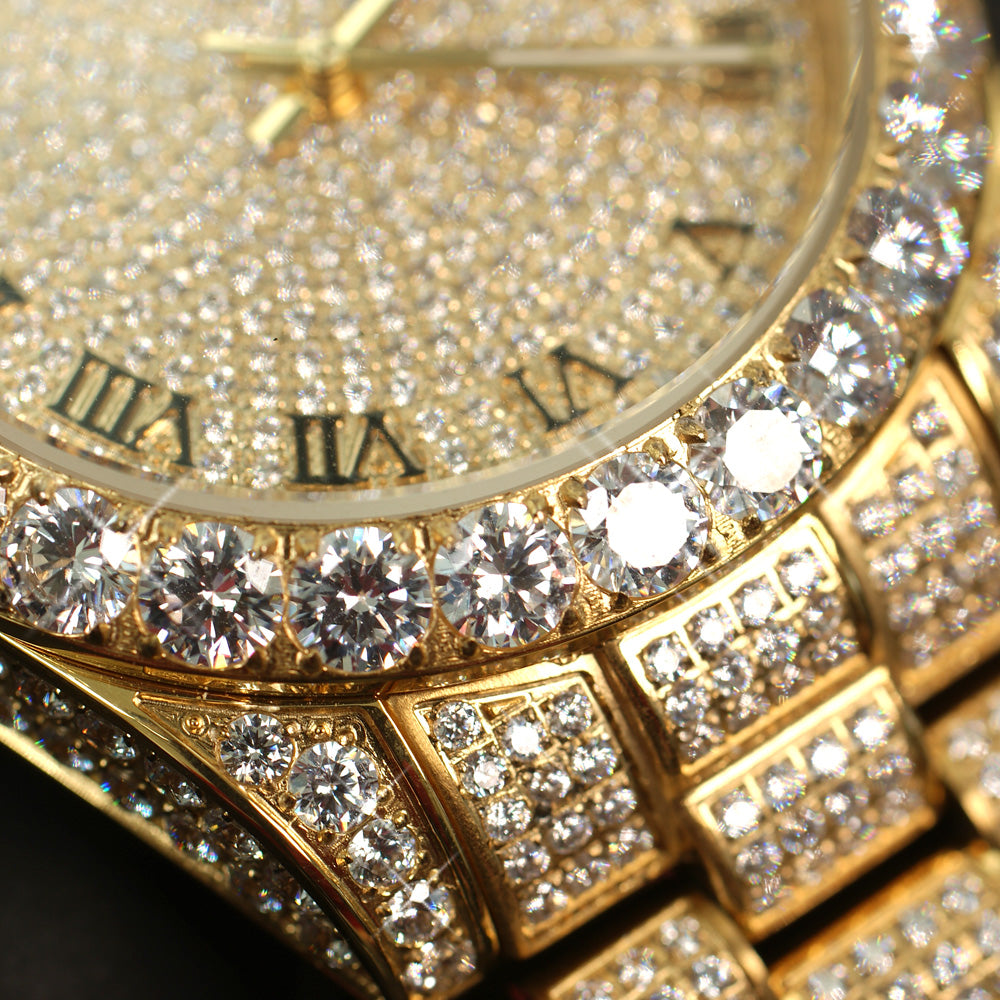 Full Bust Down Iced Out Legacy Watch