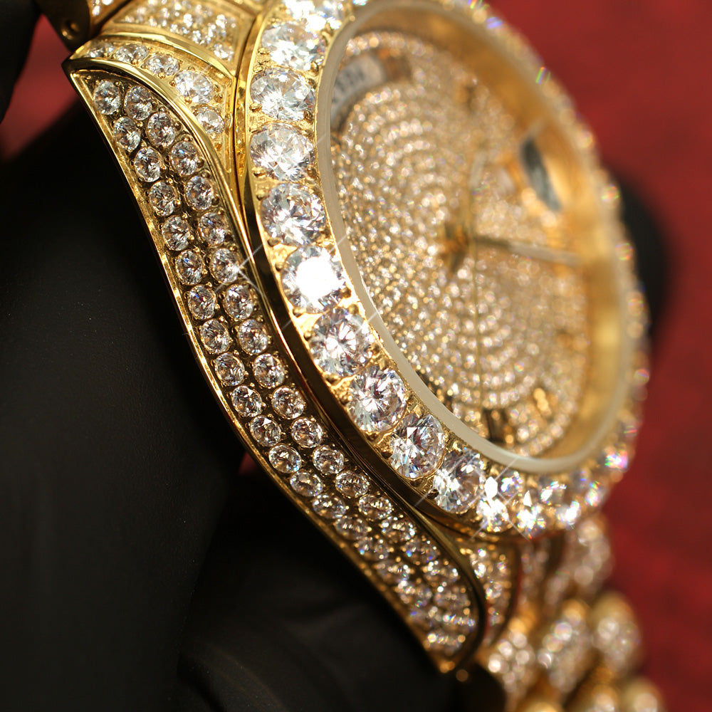 Full Bust Down Iced Out Legacy Watch