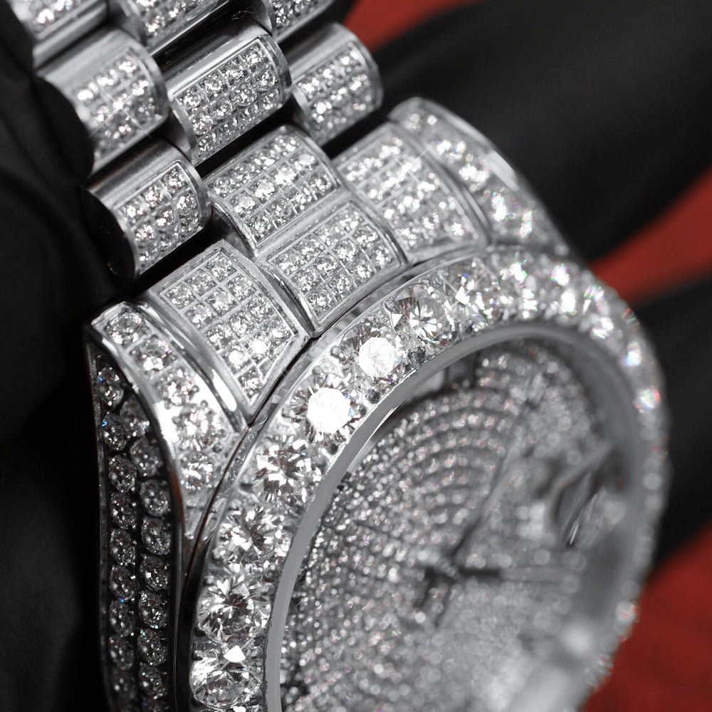 Full Bust Down Iced Out Legacy Watch