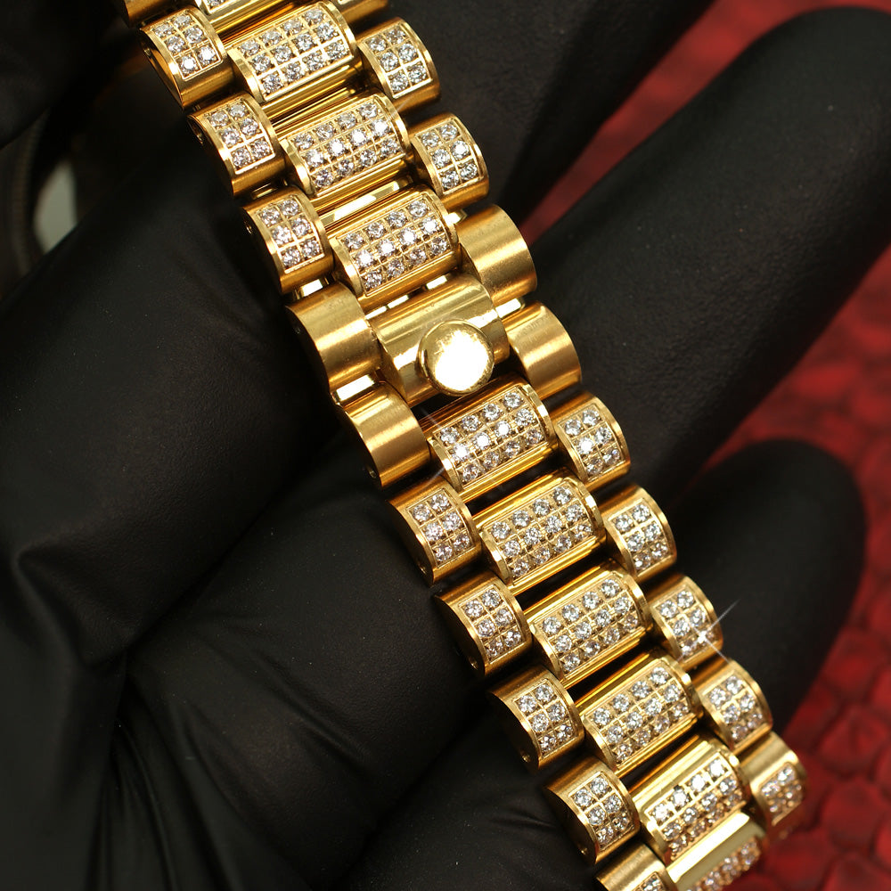 Full Bust Down Iced Out Legacy Watch