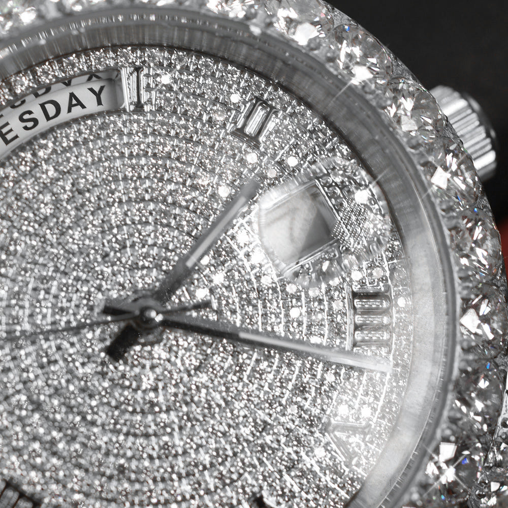 Full Bust Down Iced Out Legacy Watch