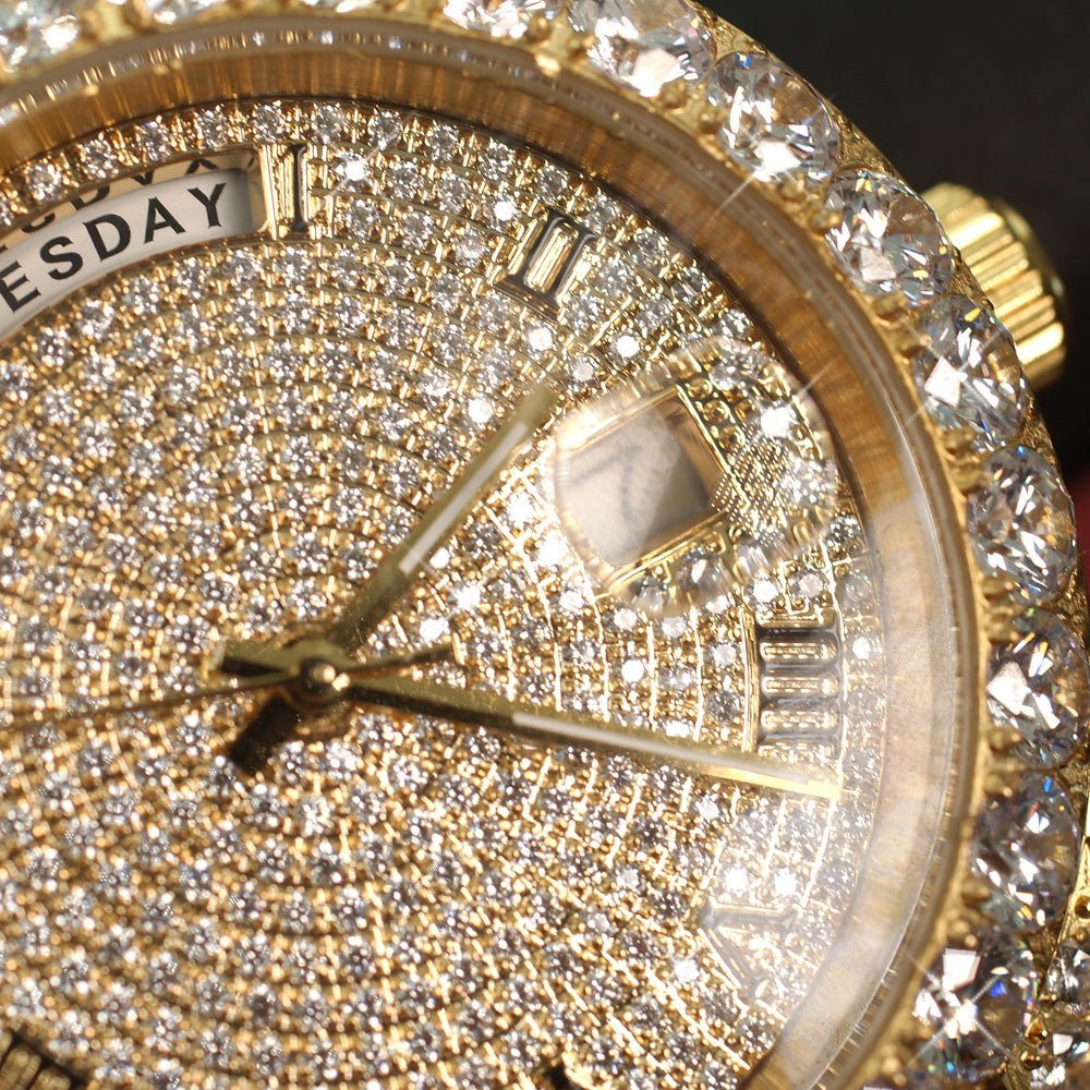 Full Bust Down Iced Out Legacy Watch