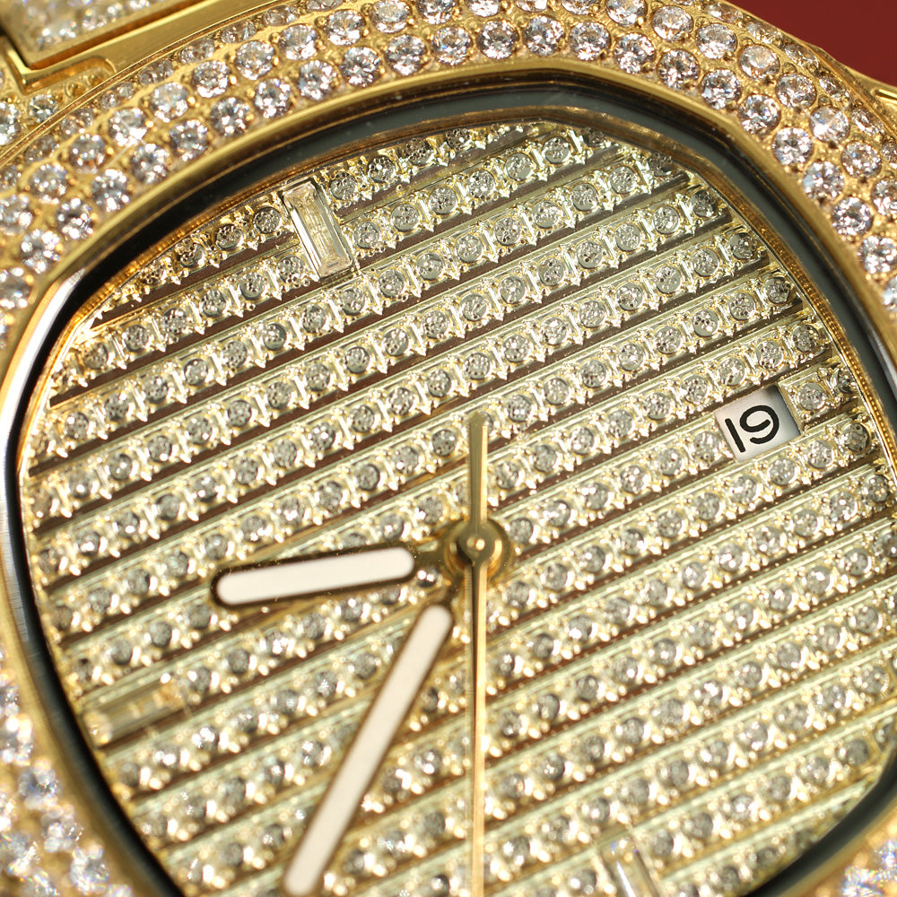 Royalty Iced Out Nautical Watch