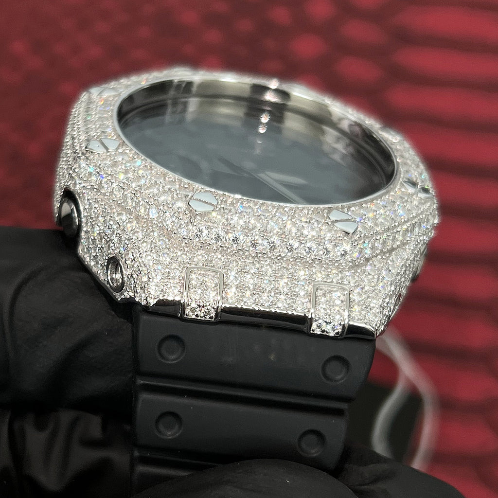 7.75 Carat Moissanite Bust Down Casio G Shock