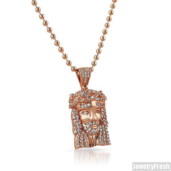 Micro diamond jesus piece Clearance
