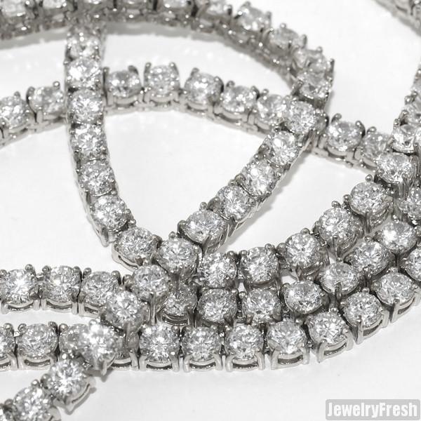 Steel Never Tarnish Classic 51 Carat VVS Chain JewelryFresh